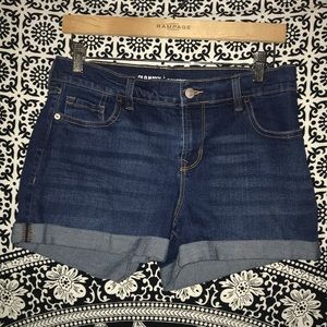 Denim shorts boyfriend style old navy